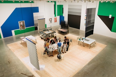 Ciara Phillips with MCA Young Guides in "Workshop", 2010 - ongoing