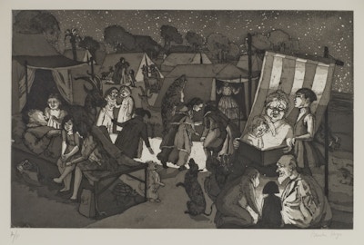 Rego, Paula "The Encampment "1989