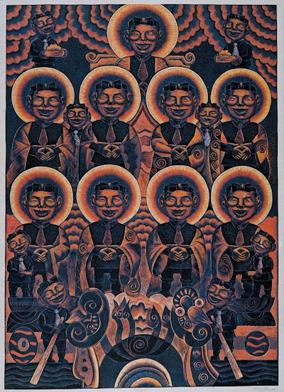 Quang Pham Khac, "Four levels" , 2010