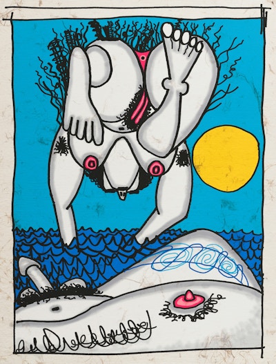 DUNHAM, CARROLL "Untitled", 2019