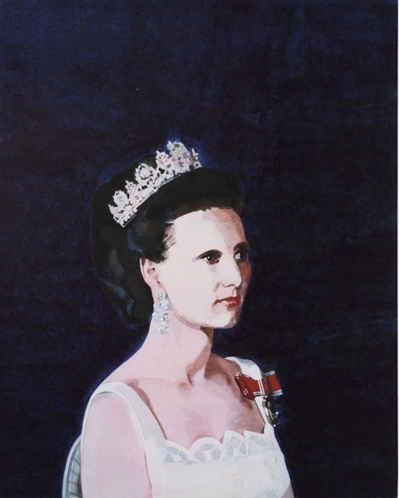 Sir Peter Blake, "Her Majesty. Sonja. Queen of Norway", 2020
